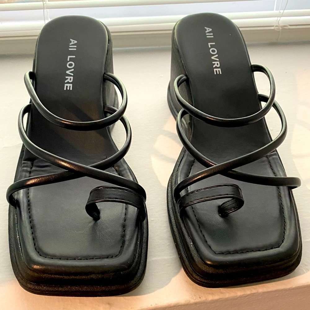 90s Wedge summer sandals